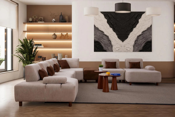 Модулен ъглов диван AGON