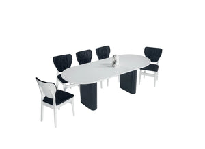 Трапезна Маса MONO – бяло и черно