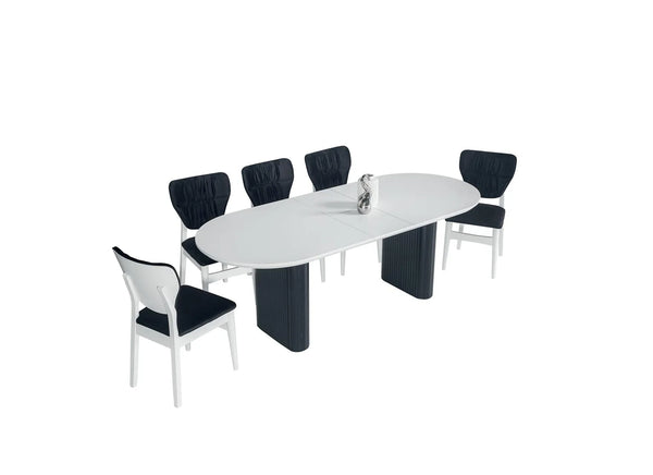 Трапезна Маса MONO – бяло и черно