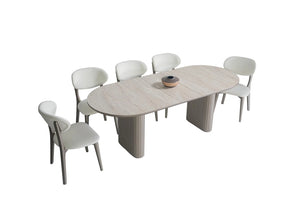 Трапезна Маса MONO – травертин